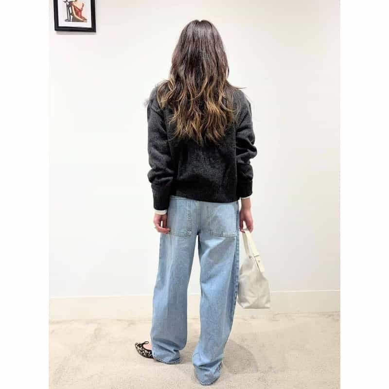 CHIKA KISADA CHIKA KISADA ＜チカ キサダ＞ チュールデザインニットプルオーバー GRAY