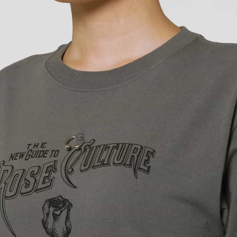 CHIKA KISADA CHIKA KISADA ＜チカ キサダ＞ ローズプリントTシャツ GRAY