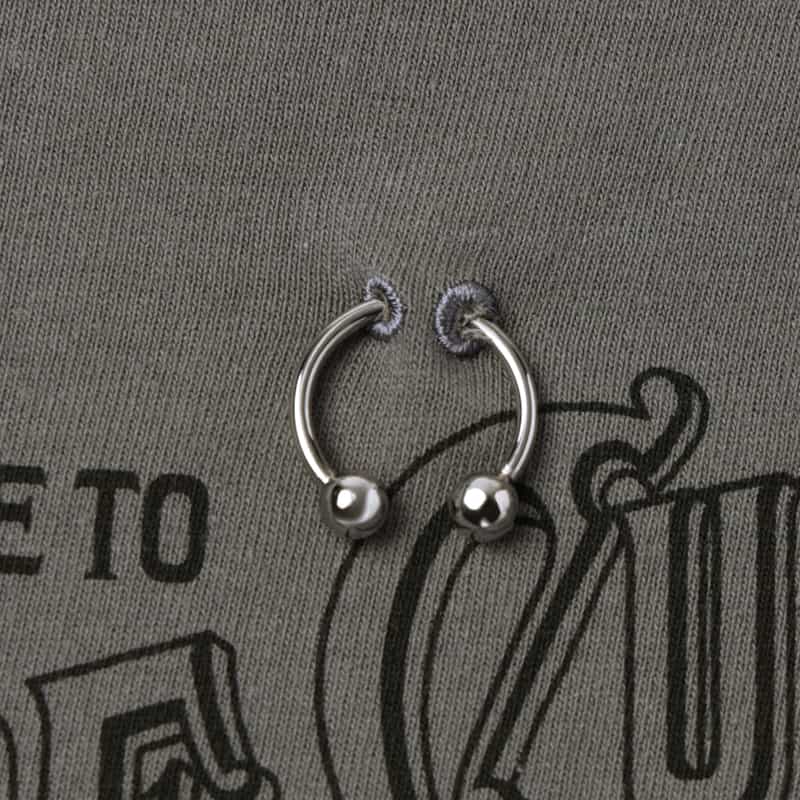 CHIKA KISADA CHIKA KISADA ＜チカ キサダ＞ ローズプリントTシャツ GRAY