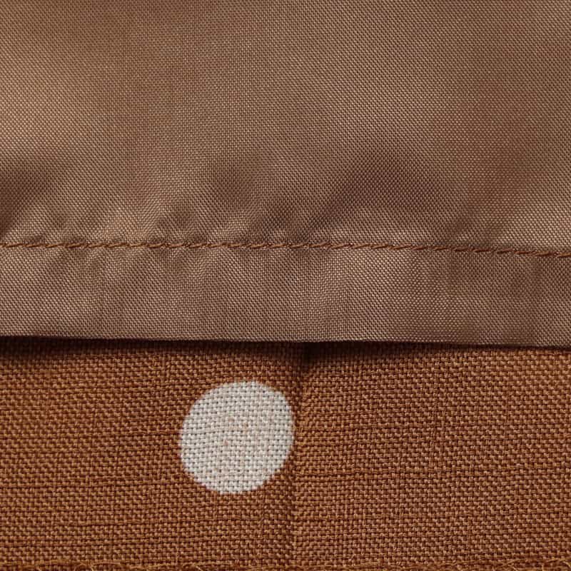 BARNEYS NEW YORK セットアップ ウォッシャブル リネンライク ドット柄ワイドパンツ BEIGE