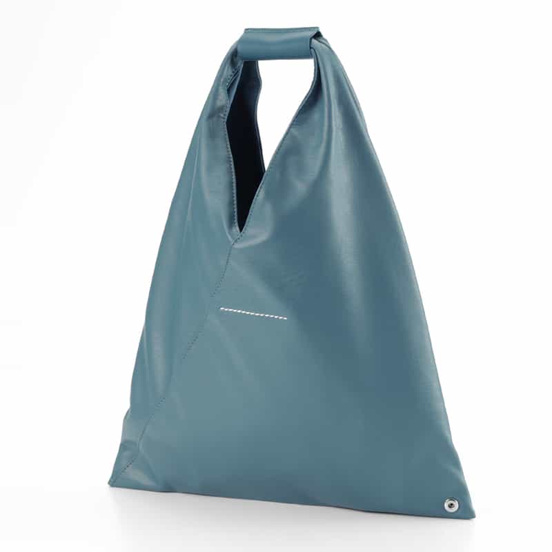 MM6 MAISON MARGIELA MM6 MAISON MARGIELA ＜エムエム6 メゾン マルジェラ＞ レザーハンドバッグ “JAPANESE“ BLUE
