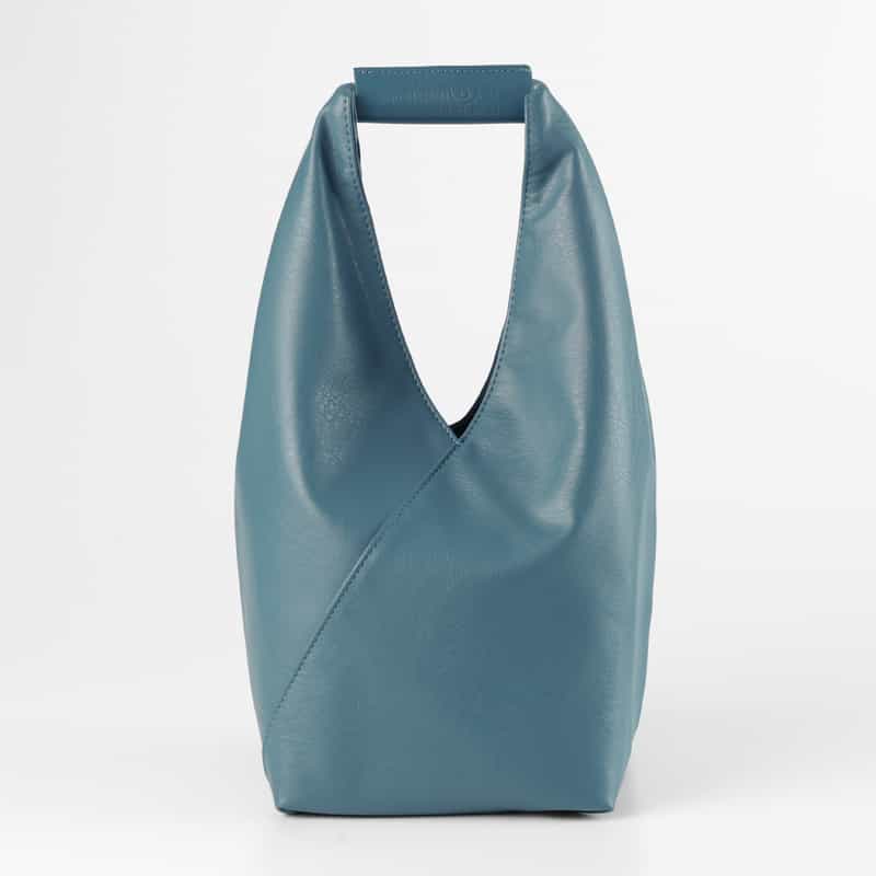 MM6 MAISON MARGIELA MM6 MAISON MARGIELA ＜エムエム6 メゾン マルジェラ＞ レザーハンドバッグ “JAPANESE“ BLUE