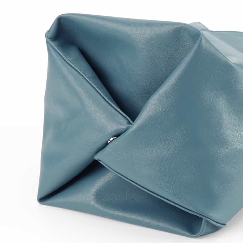 MM6 MAISON MARGIELA MM6 MAISON MARGIELA ＜エムエム6 メゾン マルジェラ＞ レザーハンドバッグ “JAPANESE“ BLUE