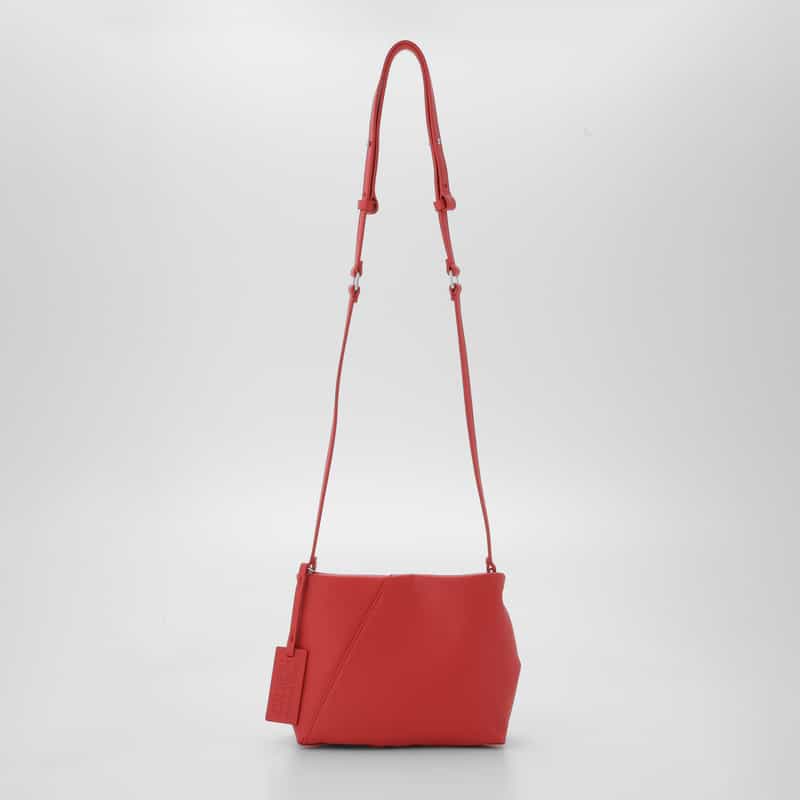MM6 MAISON MARGIELA MM6 MAISON MARGIELA＜エムエム6 メゾン マルジェラ＞ レザーショルダーバッグ RED