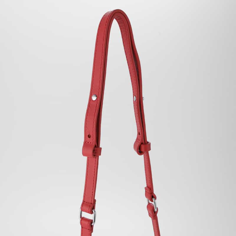 MM6 MAISON MARGIELA MM6 MAISON MARGIELA＜エムエム6 メゾン マルジェラ＞ レザーショルダーバッグ RED