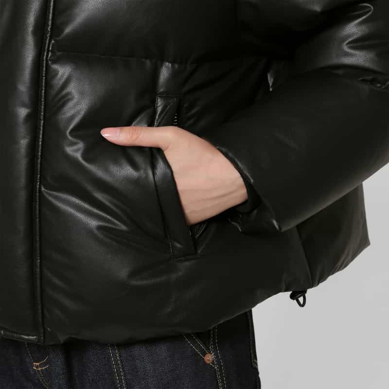 MM6 MAISON MARGIELA MM6 MAISON MARGIELA ＜エムエム6 メゾン マルジェラ＞ ダウンジャケット BLACK