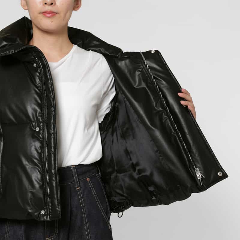 MM6 MAISON MARGIELA MM6 MAISON MARGIELA ＜エムエム6 メゾン マルジェラ＞ ダウンジャケット BLACK