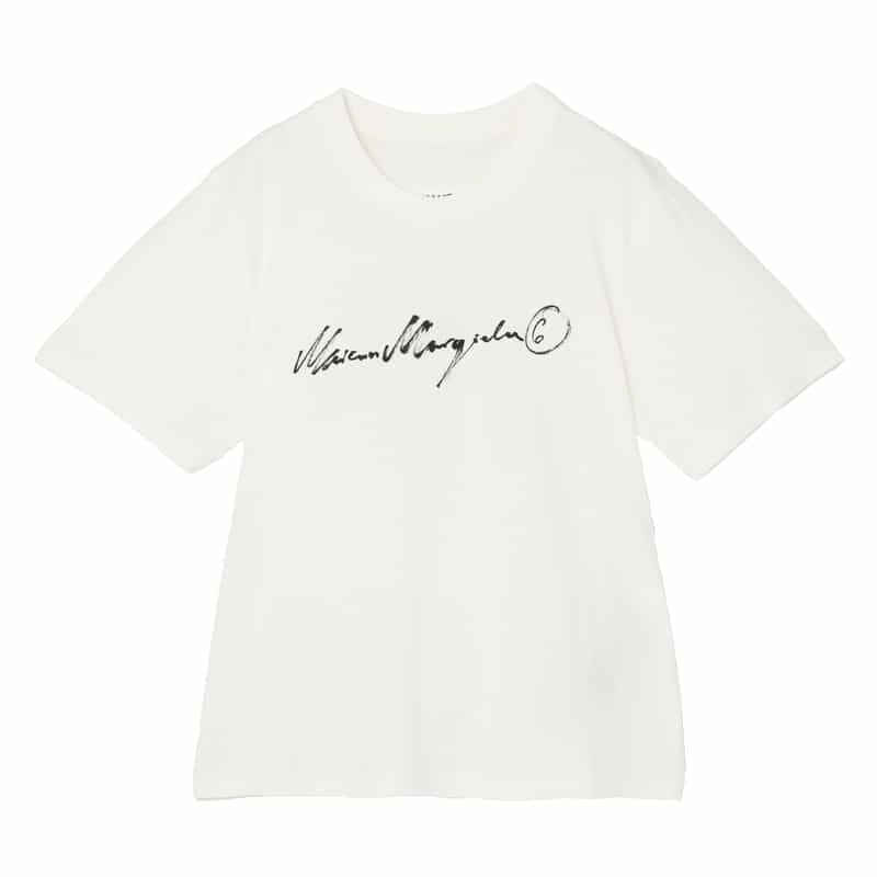 MM6 MAISON MARGIELA MM6 MAISON MARGIELA ＜エムエム6 メゾン マルジェラ＞ プリントTシャツ WHITE