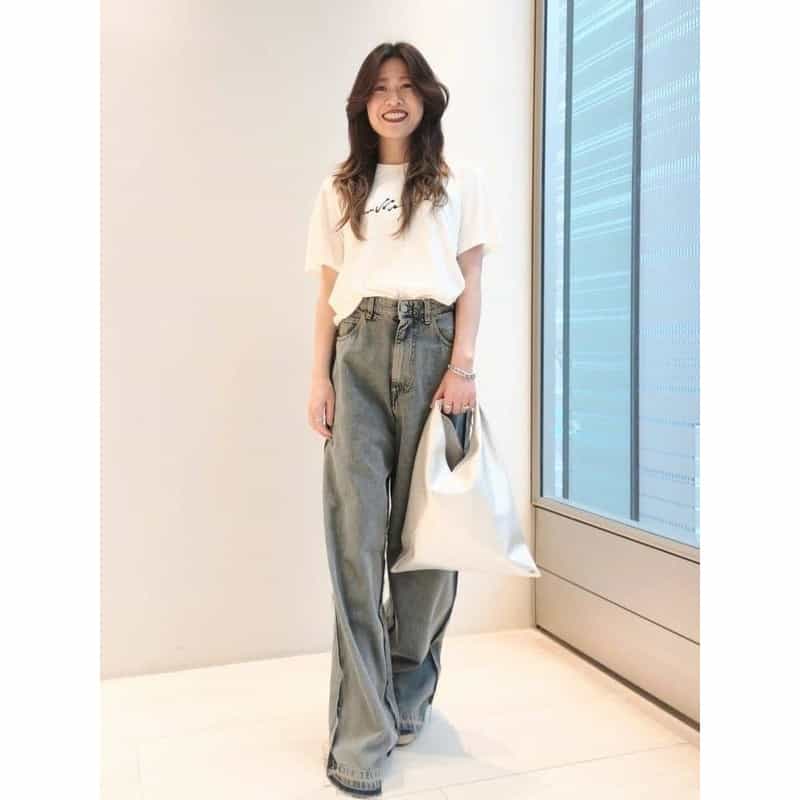 MM6 MAISON MARGIELA MM6 MAISON MARGIELA ＜エムエム6 メゾン マルジェラ＞ プリントTシャツ WHITE
