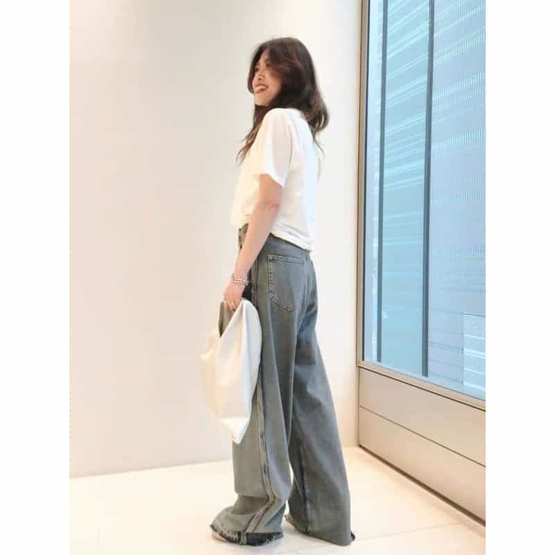 MM6 MAISON MARGIELA MM6 MAISON MARGIELA ＜エムエム6 メゾン マルジェラ＞ プリントTシャツ WHITE