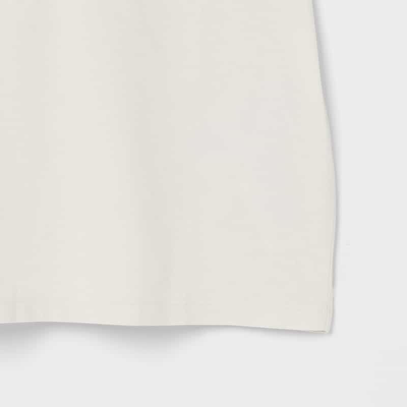 MM6 MAISON MARGIELA MM6 MAISON MARGIELA ＜エムエム6 メゾン マルジェラ＞ スリーブロゴプリントTシャツ IVORY