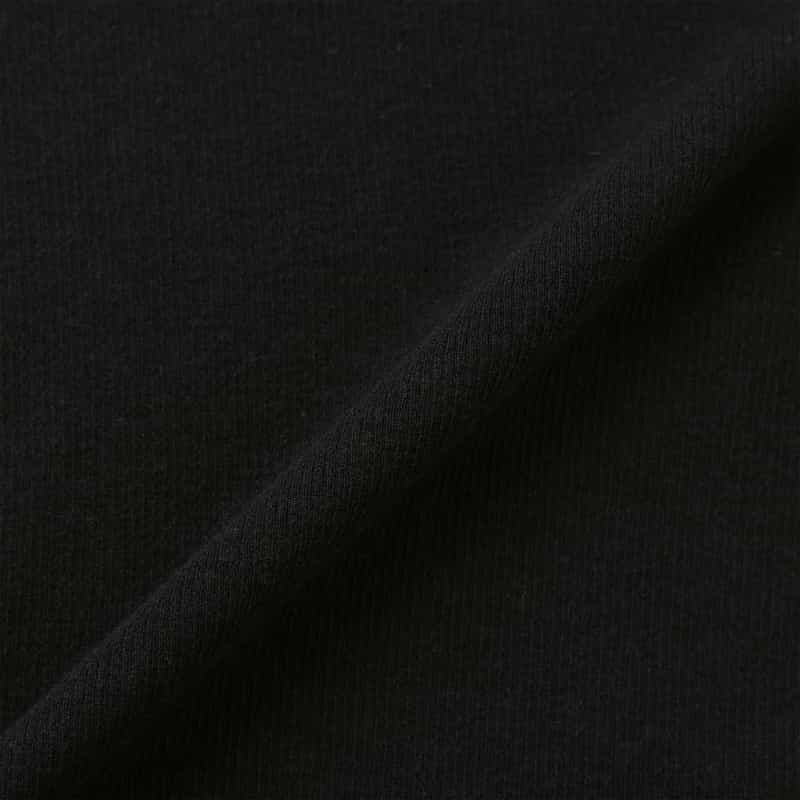 MM6 MAISON MARGIELA MM6 MAISON MARGIELA ＜エムエム6 メゾン マルジェラ＞ ロゴプリント リブTシャツ BLACK