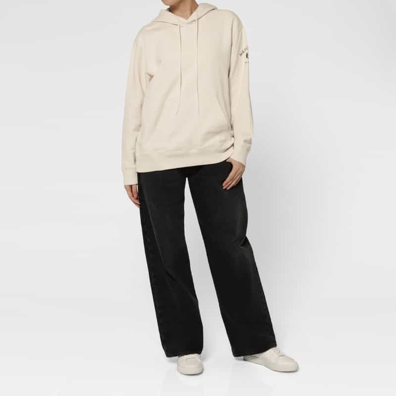 MM6 MAISON MARGIELA MM6 MAISON MARGIELA ＜エムエム6 メゾン マルジェラ＞ スウェットフーディー IVORY