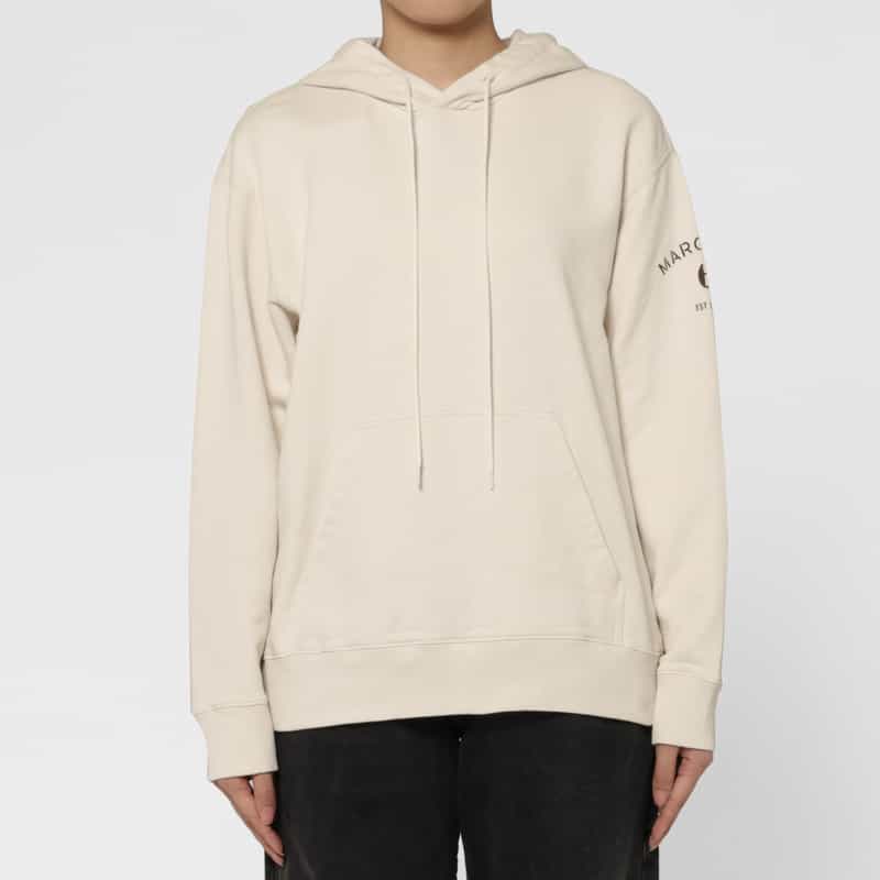 MM6 MAISON MARGIELA MM6 MAISON MARGIELA ＜エムエム6 メゾン マルジェラ＞ スウェットフーディー IVORY
