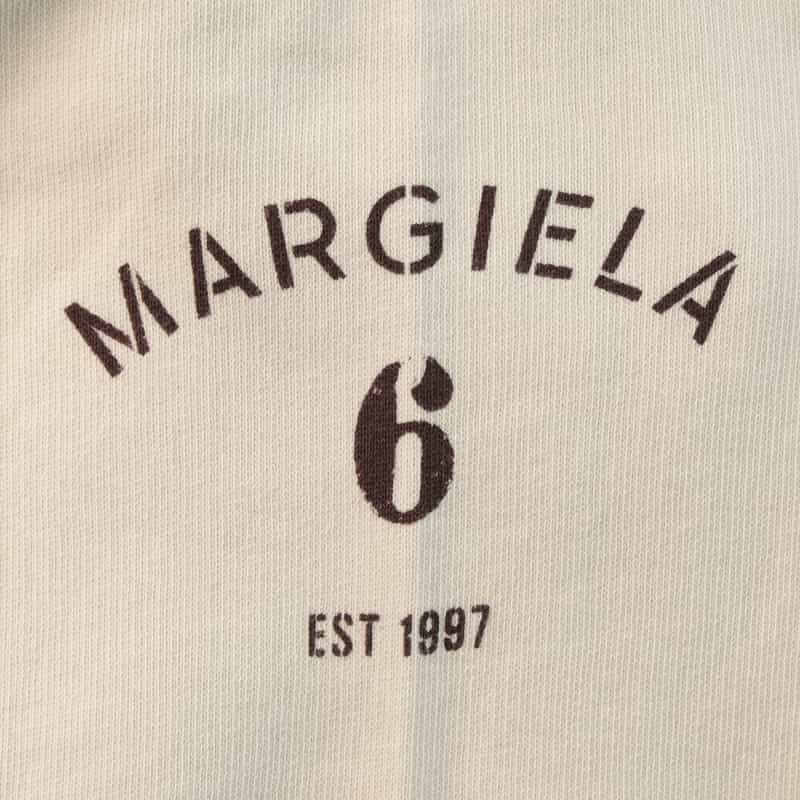 MM6 MAISON MARGIELA MM6 MAISON MARGIELA ＜エムエム6 メゾン マルジェラ＞ スウェットフーディー IVORY