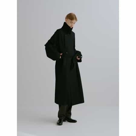 SSSTEIN＜シュタイン＞ バーニーズ　ニューヨーク限定ウールフランネルコート