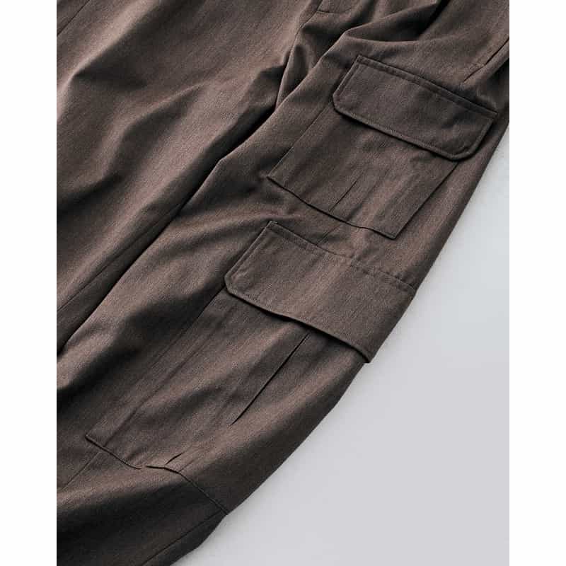 SSSTEIN SSSTEIN＜シュタイン＞ バーニーズ　ニューヨーク限定デッドストックウールカーゴトラウザーズ TAUPE