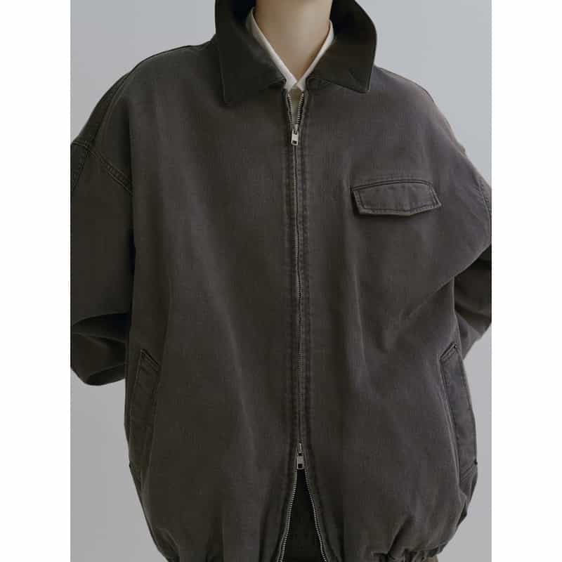 SSSTEIN SSSTEIN＜シュタイン＞ バーニーズ　ニューヨーク限定サルファーダイドヴィンテージジャケット BLACK