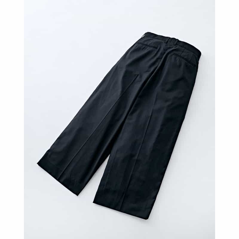 SSSTEIN SSSTEIN＜シュタイン＞ バーニーズ　ニューヨーク限定デッドストックウールワイドトラウザーズ BLACK
