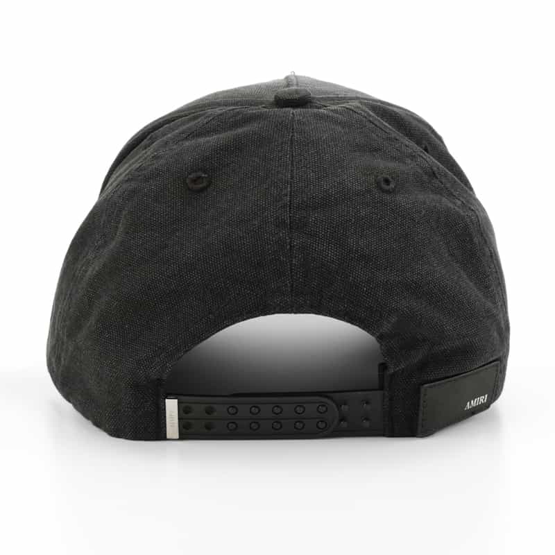 AMIRI AMIRI＜アミリ＞ ロゴ入りベースボールキャップ BLACK