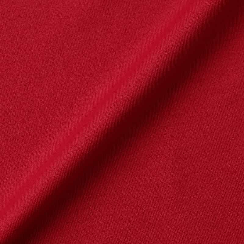 BARNEYS NEW YORK ドローストリング アシンメトリーカットソー RED