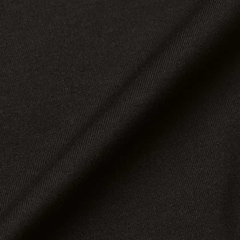 BARNEYS NEW YORK ドローストリング アシンメトリーカットソー BLACK