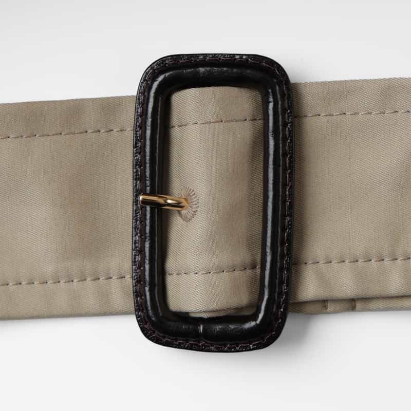 BARNEYS NEW YORK シャンブレー素材ショートトレンチコート BEIGE