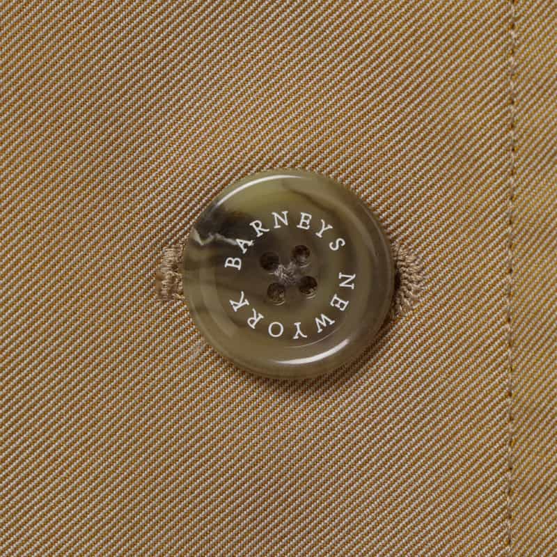 BARNEYS NEW YORK フェイクファー付け襟付きトレンチコート（ライナーキルト付き） BEIGE