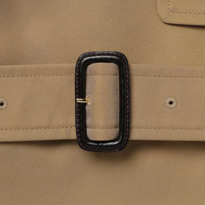 BARNEYS NEW YORK フェイクファー付け襟付きトレンチコート（ライナーキルト付き） BEIGE