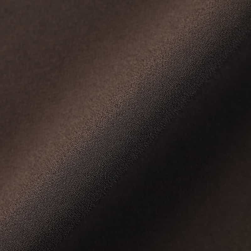 BARNEYS NEW YORK ウォッシャブル ケープデザインドレス BROWN