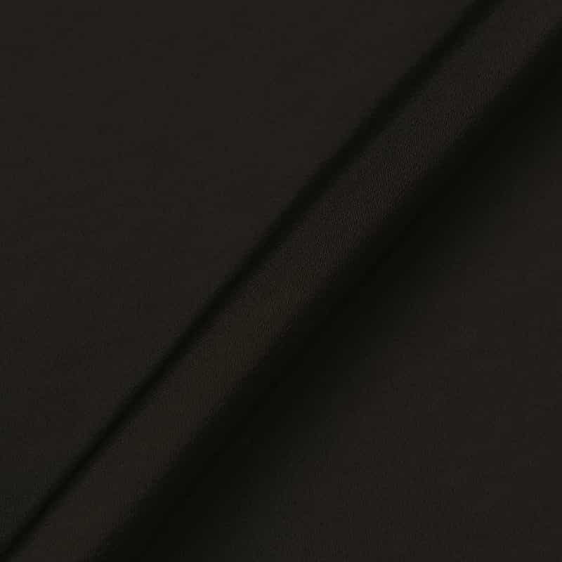 BARNEYS NEW YORK ウォッシャブル 接触冷感シャイニー素材 ワイドパンツ BLACK