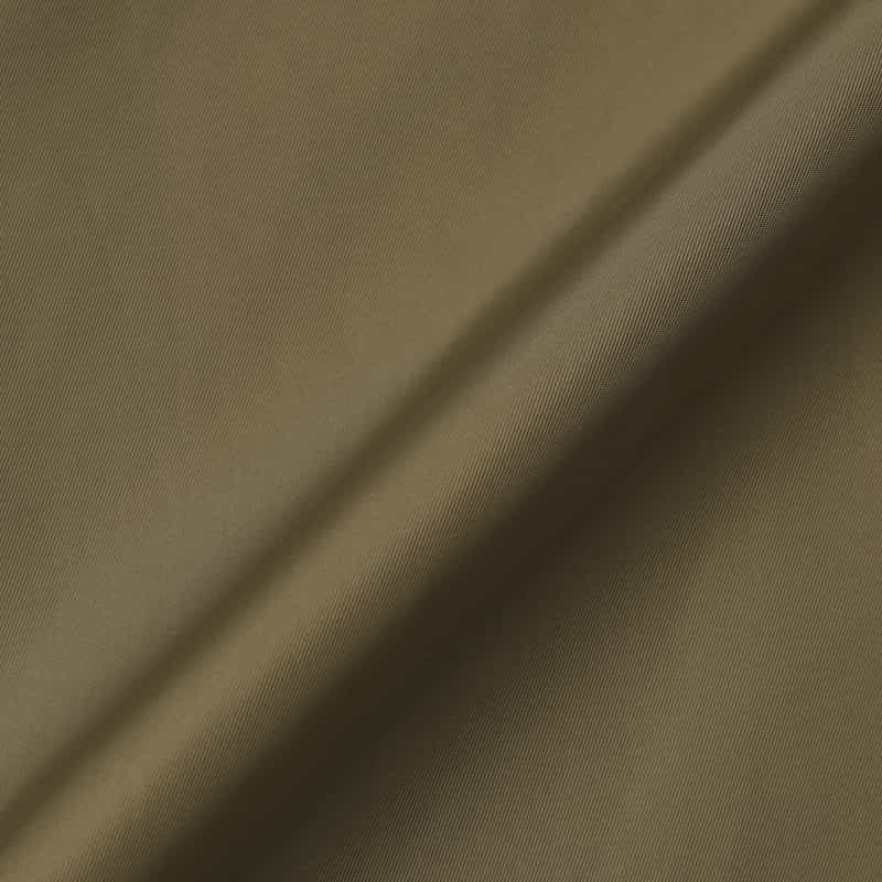 BARNEYS NEW YORK ウォッシャブル ナイロンツイル素材 サファリタックフレアスカート KHAKI