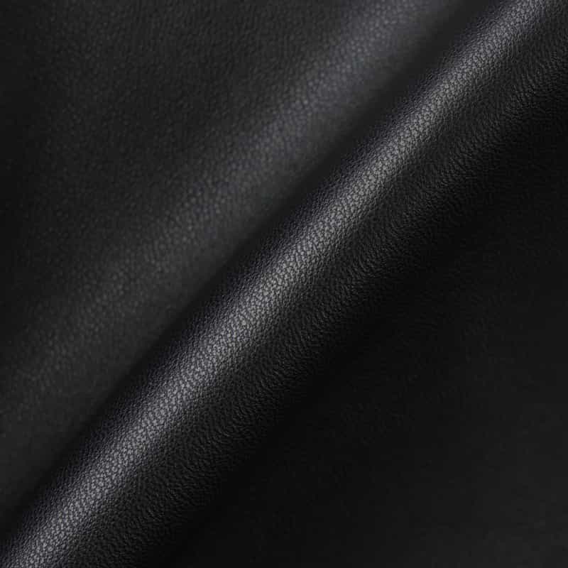 BARNEYS NEW YORK ジップアップ シープレザーブルゾン BLACK
