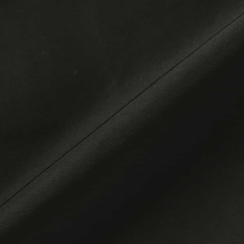 BARNEYS NEW YORK ウォッシャブル グログラン素材フリルスリーブAラインドレス BLACK