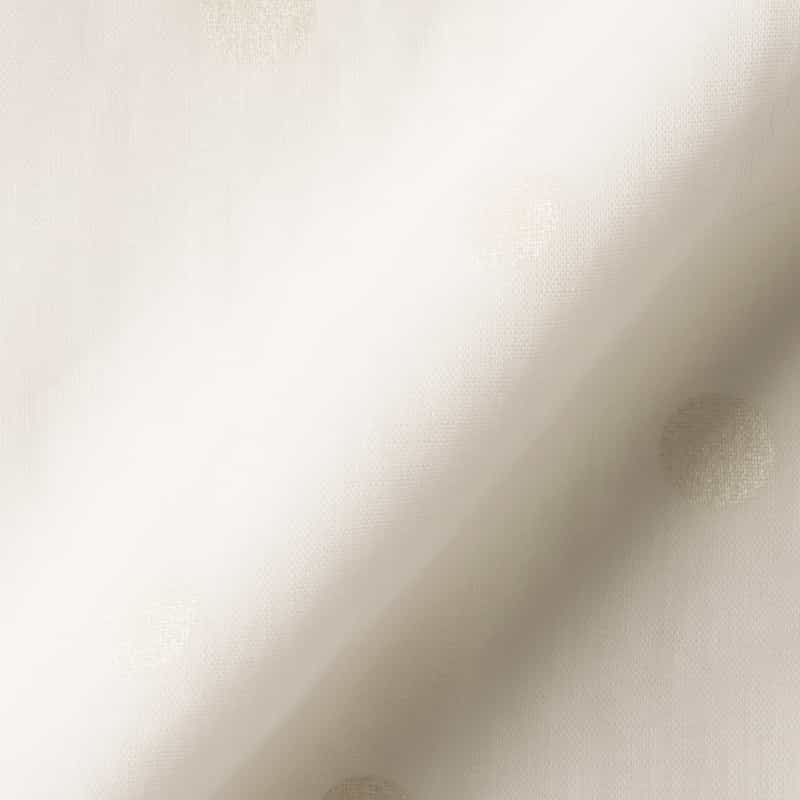 BARNEYS NEW YORK ウォッシャブル シアードット柄ロングスカート WHITE