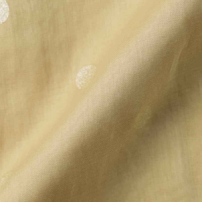 BARNEYS NEW YORK ウォッシャブル シアードット柄ロングスカート BEIGE