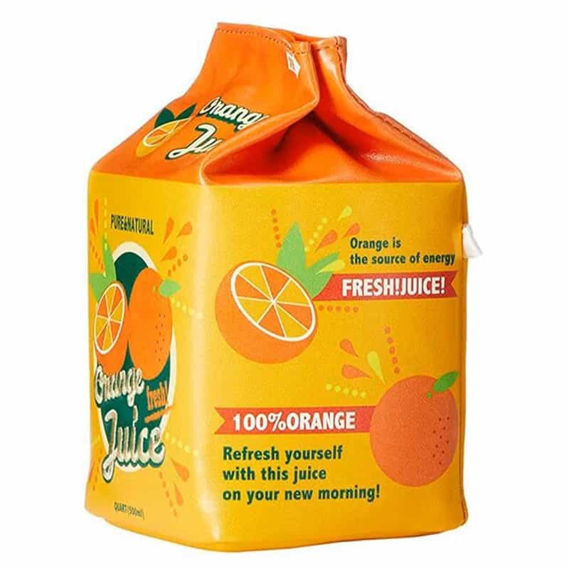 YUP! YUP!＜ヤップ＞ ポーチ（オレンジジュース） ORANGE
