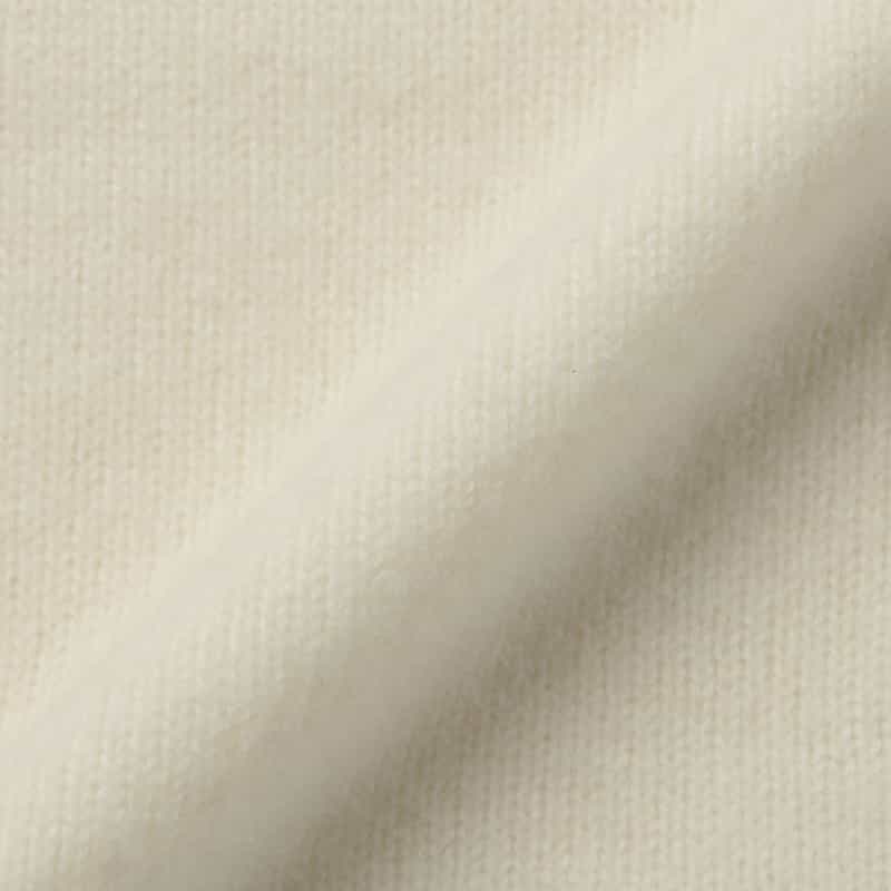 BARNEYS NEW YORK ハイネック カシミヤニットプルオーバー（ロロ・ピアーナ社製カシミヤ使用） WHITE