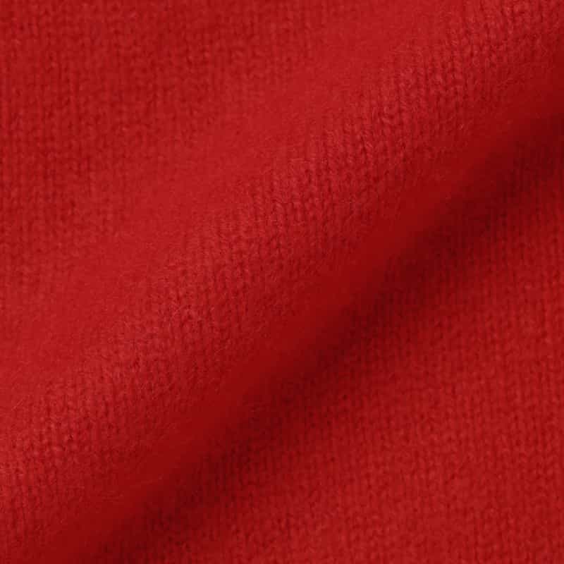BARNEYS NEW YORK ハイネック カシミヤニットプルオーバー（ロロ・ピアーナ社製カシミヤ使用） RED