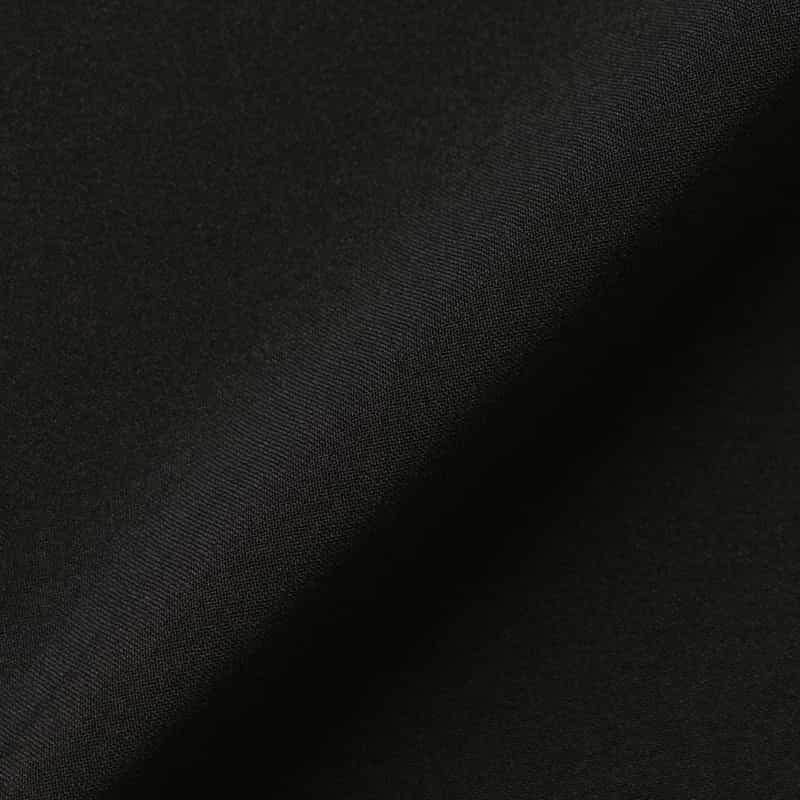 BARNEYS NEW YORK セットアップ メランジトロピカル素材 Vネックブラウス BLACK