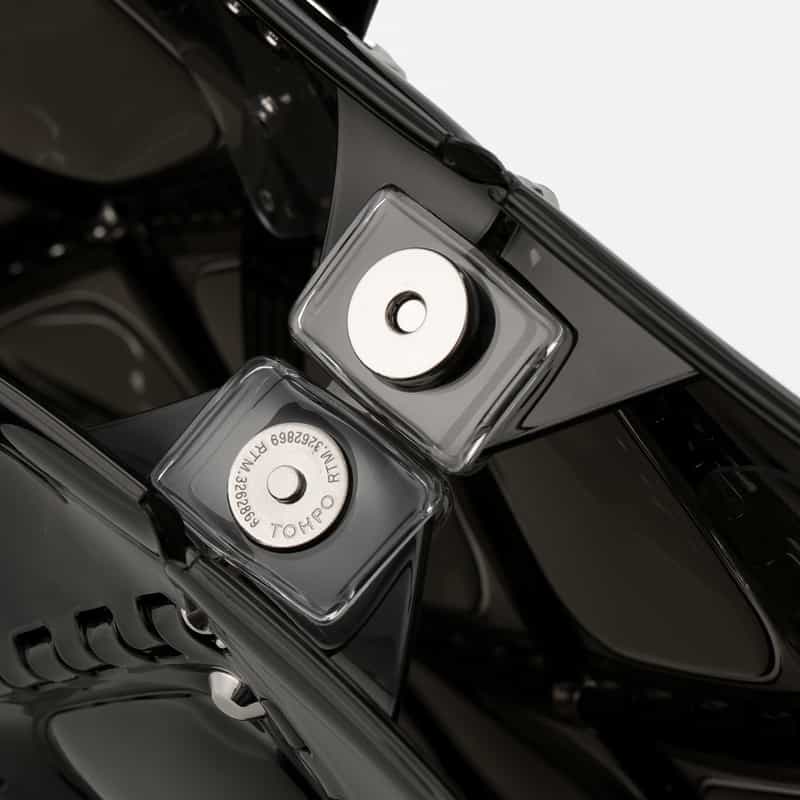 52 BY HIKARUMATSUMURA 52 BY HIKARUMATSUMURA ＜ゴジュウニ バイ ヒカルマツムラ＞ トートバッグ "FLAT TOTE" BLACK
