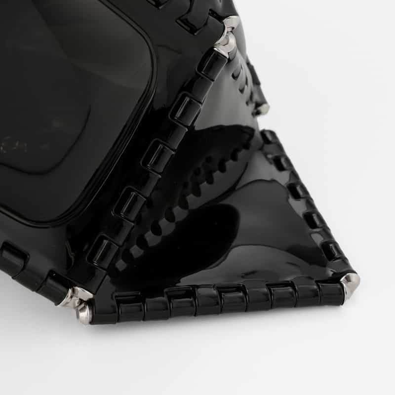 52 BY HIKARUMATSUMURA 52 BY HIKARUMATSUMURA ＜ゴジュウニ バイ ヒカルマツムラ＞ トートバッグ "FLAT TOTE" BLACK