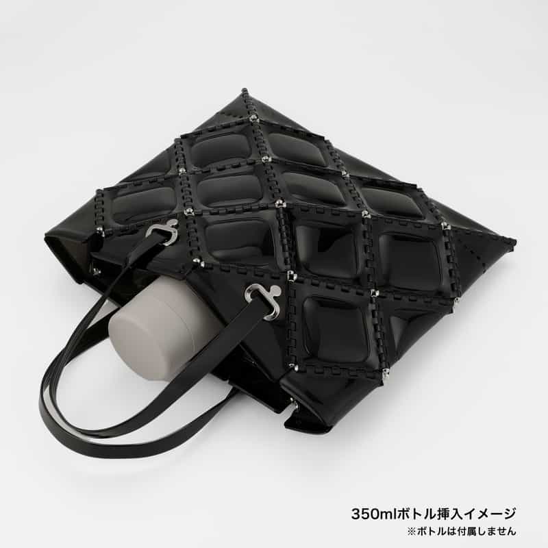 52 BY HIKARUMATSUMURA 52 BY HIKARUMATSUMURA ＜ゴジュウニ バイ ヒカルマツムラ＞ トートバッグ "FLAT TOTE" BLACK