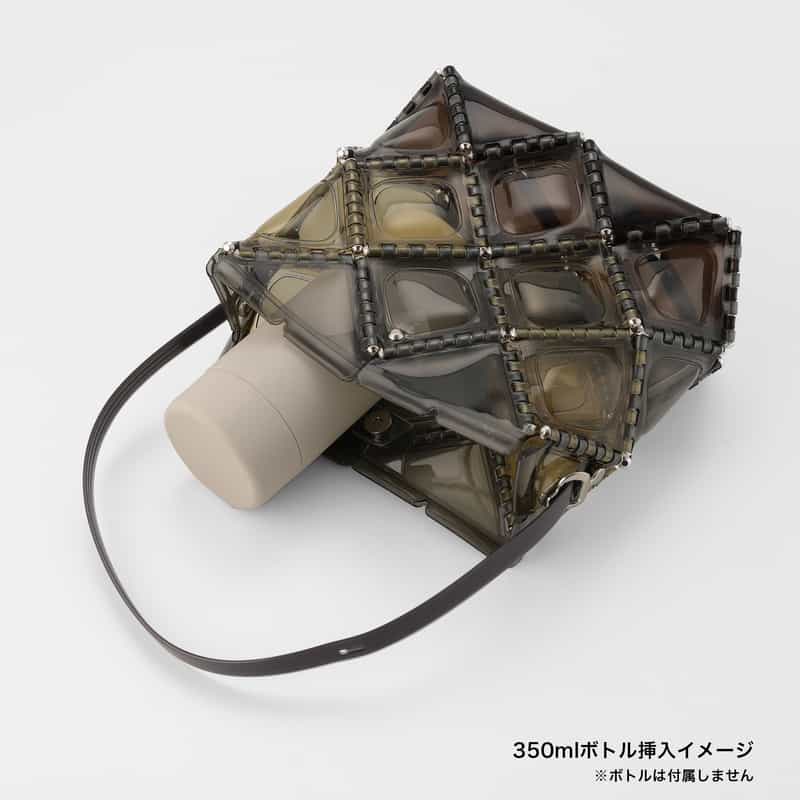 52 BY HIKARUMATSUMURA 52 BY HIKARUMATSUMURA ＜ゴジュウニ バイ ヒカルマツムラ＞ ワンショルダーバッグ "BOAT BLEND" BROWN