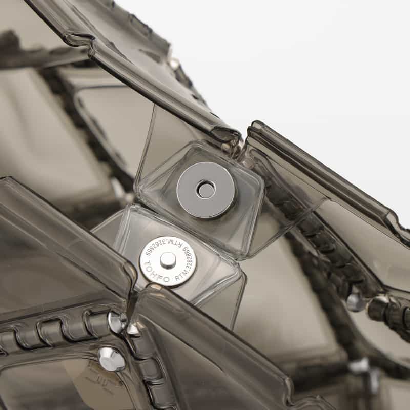 52 BY HIKARUMATSUMURA 52 BY HIKARUMATSUMURA ＜ゴジュウニ バイ ヒカルマツムラ＞ ショルダーバッグ "DIMPLE SHOULDER" GRAY