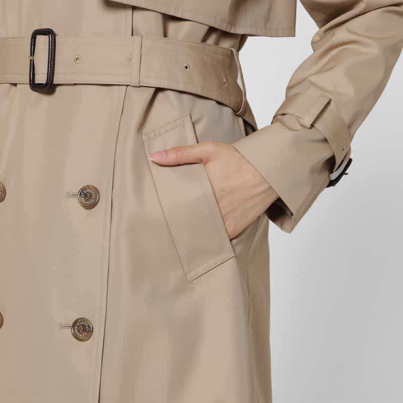BARNEYS NEW YORK ベルテッド トレンチコート（ライニング付き） BEIGE