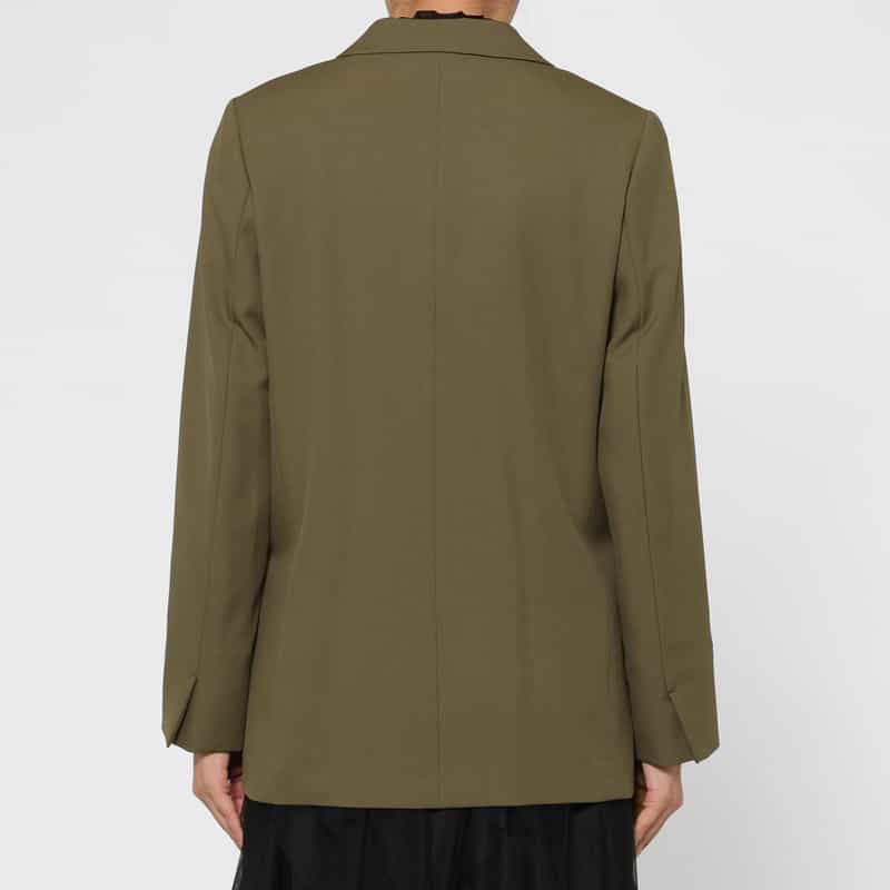BARNEYS NEW YORK ウォッシャブル ダブルブレストジャケット BEIGE