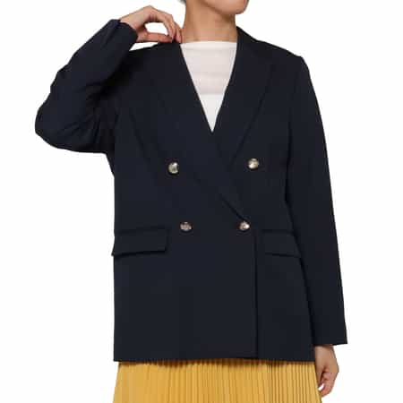 ウォッシャブル ダブルブレストジャケット
