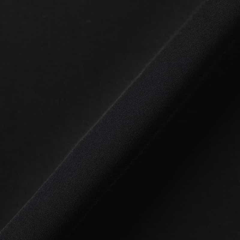 BARNEYS NEW YORK セットアップ ウォッシャブル ダブルクロス Vネックノーカラージャケット BLACK