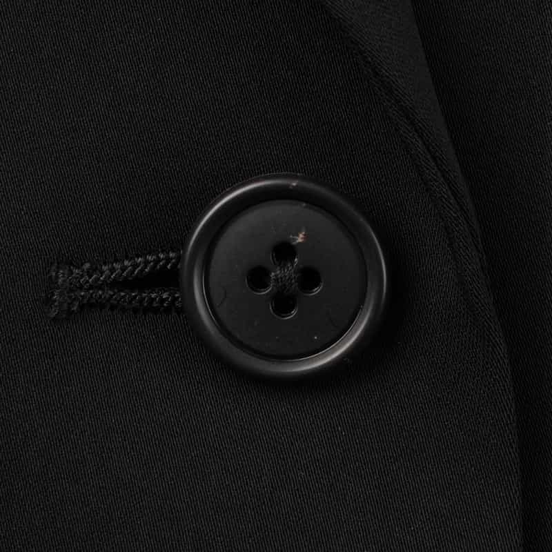 BARNEYS NEW YORK セットアップ ウォッシャブル ダブルクロス テーラードジャケット BLACK